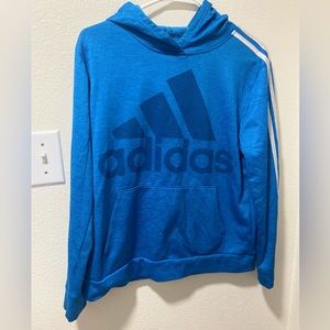 Blue Adidas warm sports sweater 💙
